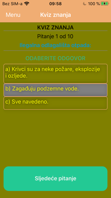 App screenshot