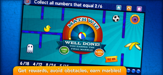 ‎Marble Math Screenshot