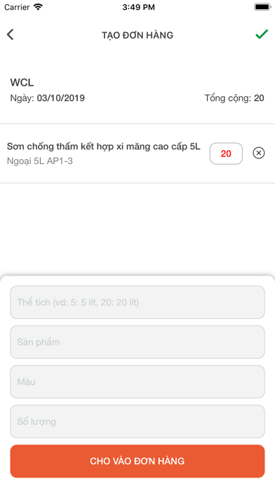 Screenshot #3 pour Sản Xuất Sơn