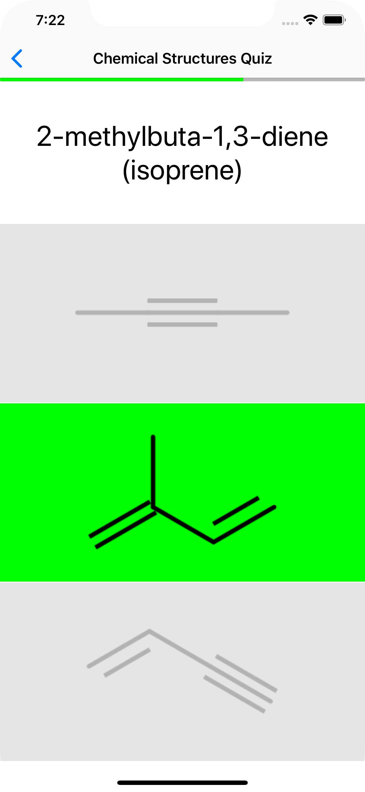 Chemical Structures Quiz
