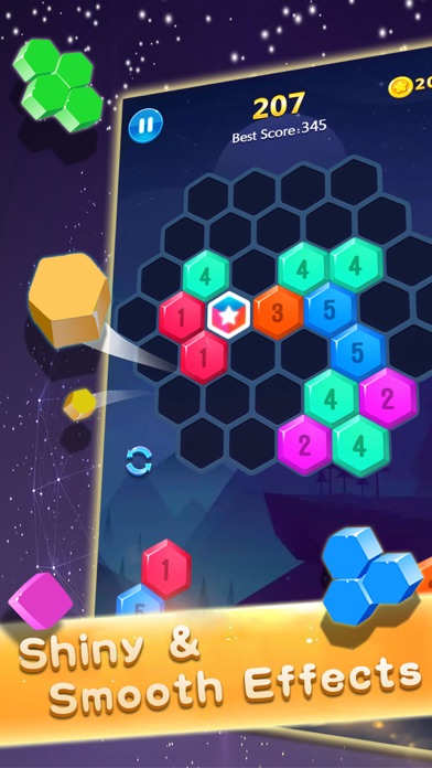 Hexagon square-games fun screenshot 3