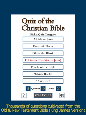 Quiz of the Christian Bibleのおすすめ画像1