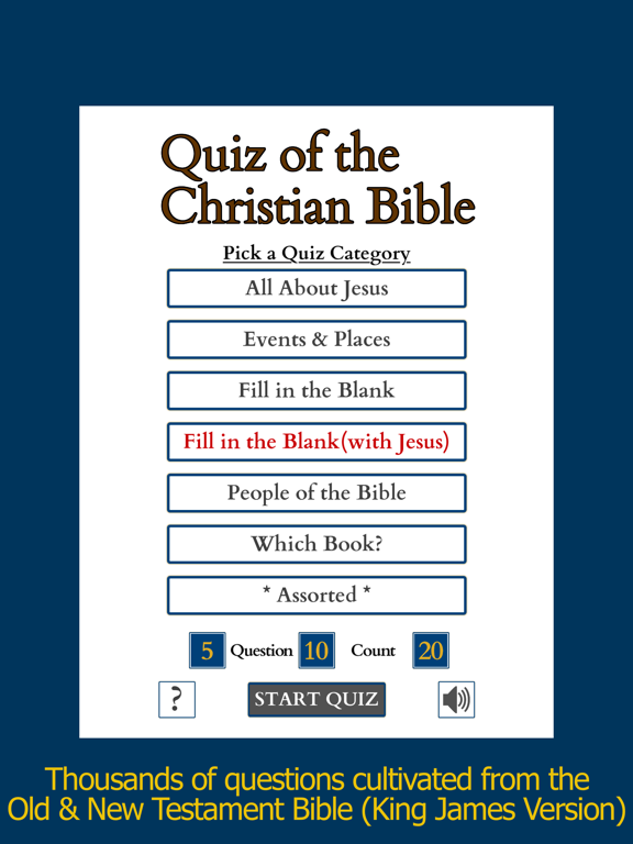 Screenshot #4 pour Quiz of the Christian Bible