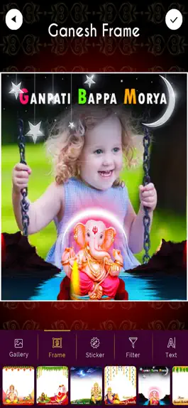 Game screenshot Ganesh Photo Frame Effects mod apk