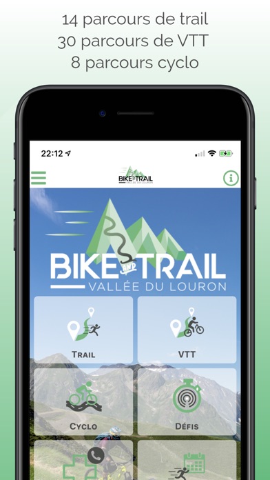 Screenshot #1 pour Louron Bike & Trail