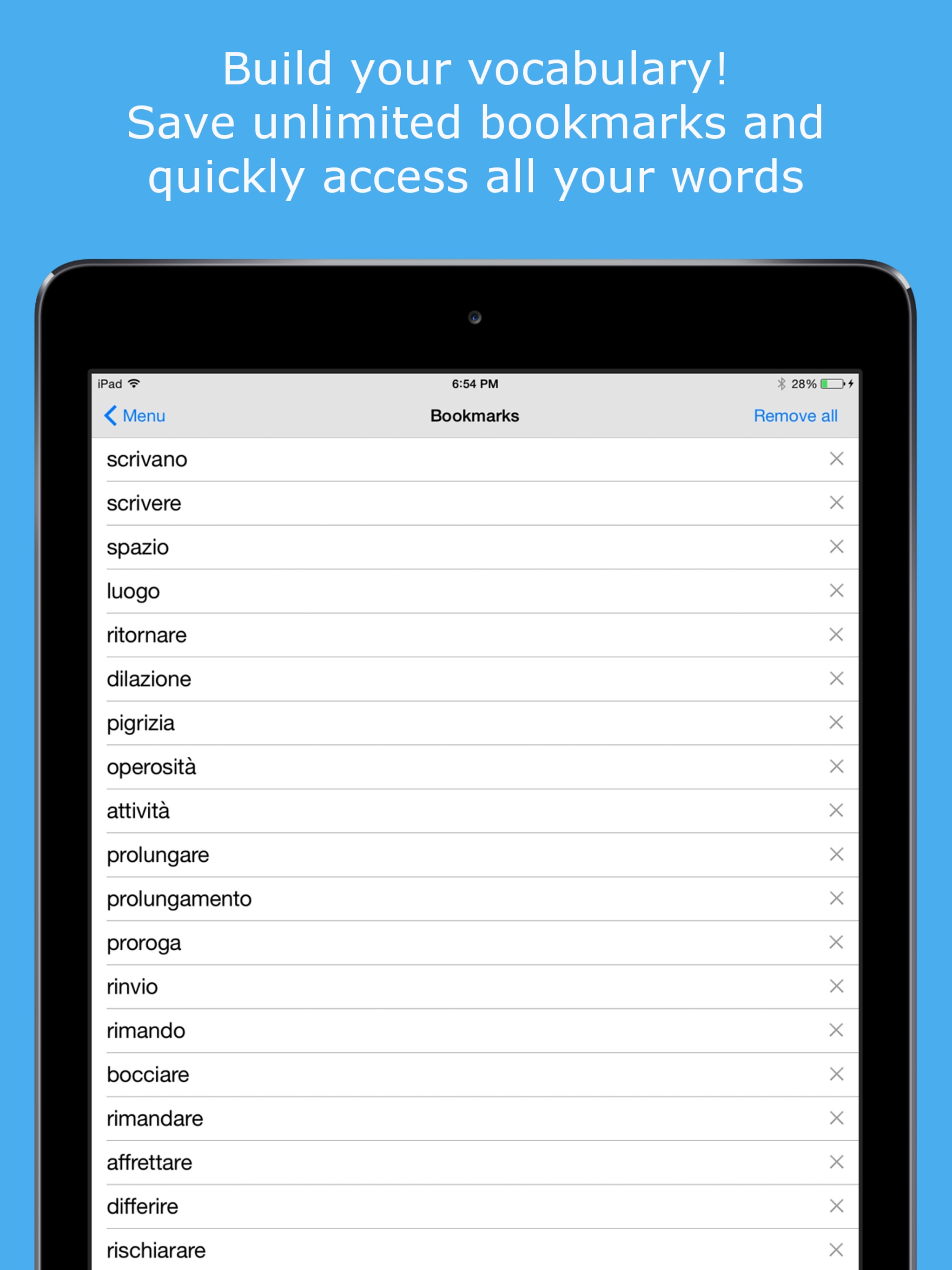 Italian Dictionary & Thesaurus screenshot 8