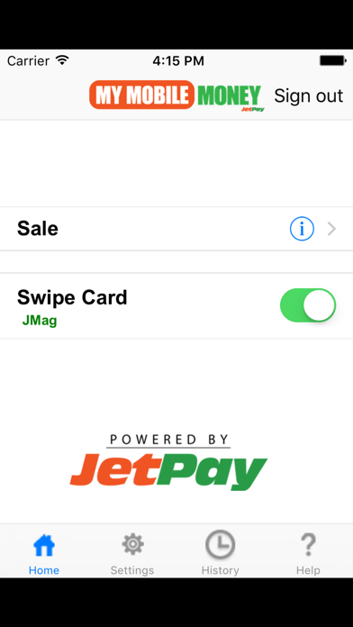App screenshot