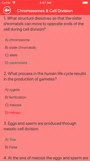 How to cancel & delete human biology quiz 1