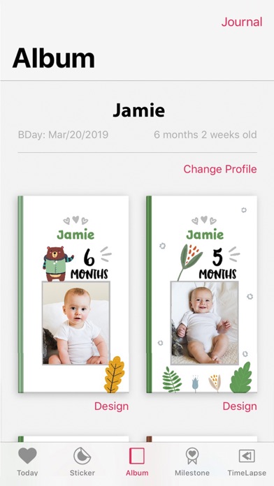 Screenshot #2 pour Baby Book : Folio Photo Editor