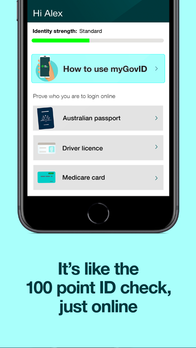 myGovID screenshot 3