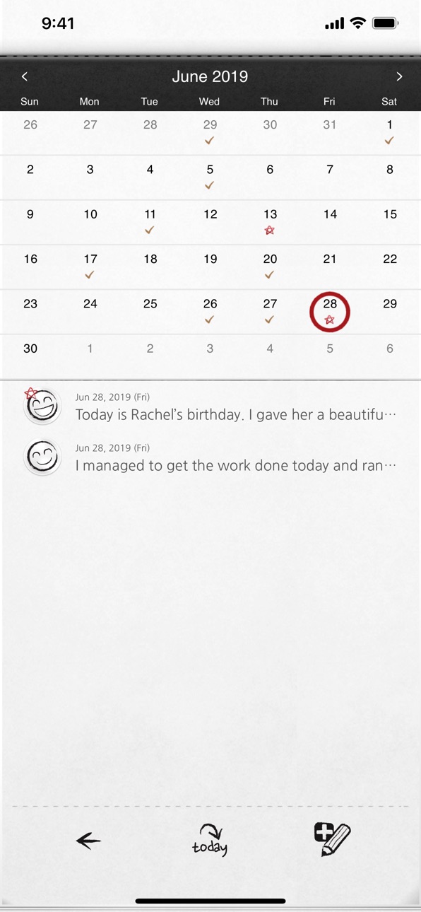 iPhone screenshot