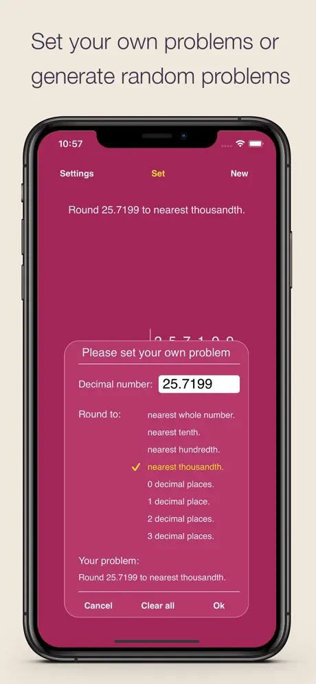 Decimal Rounding