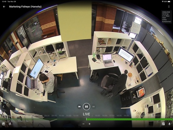 Nx Witness Mobile iPad screenshot 6 - Business app