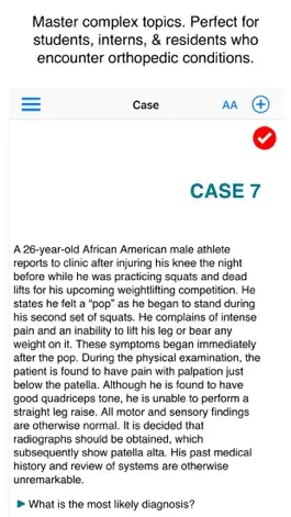 Game screenshot Case Files Orthopedic Surgery hack