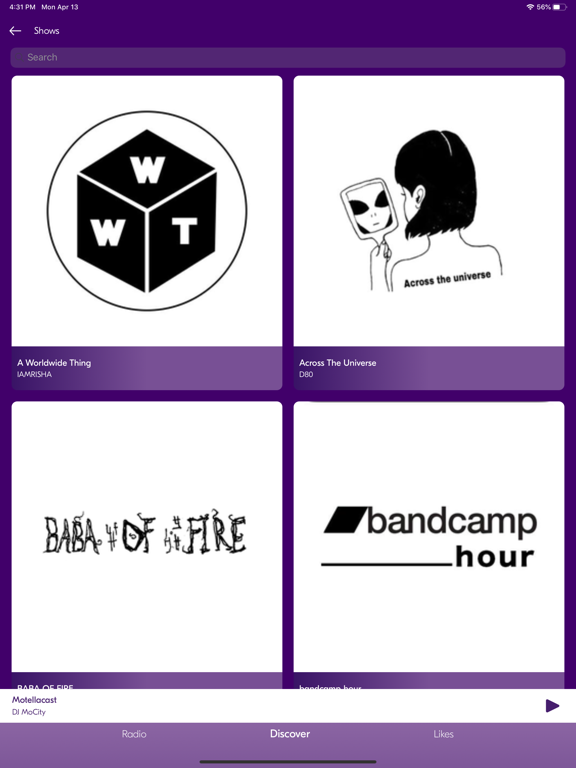 boxout.fm iPad screenshot 2 - Music app