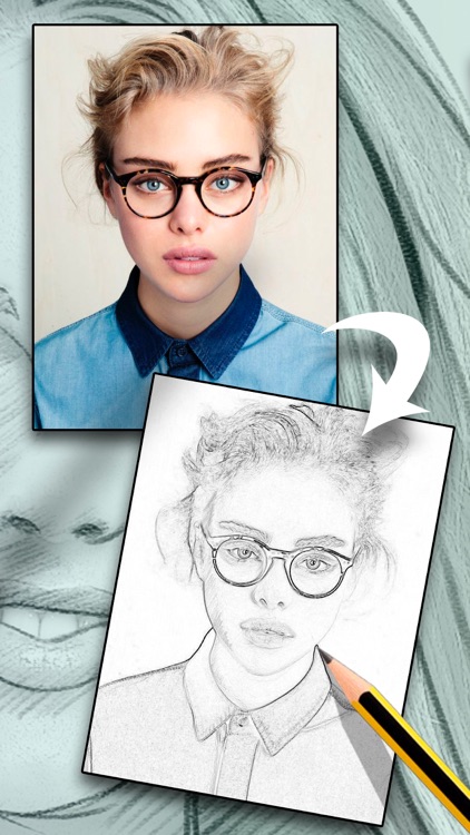 Sketch effect for photo editor