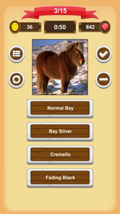 Horse Coat Colors - Quiz