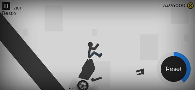 Hurting Stickman Ragdoll
