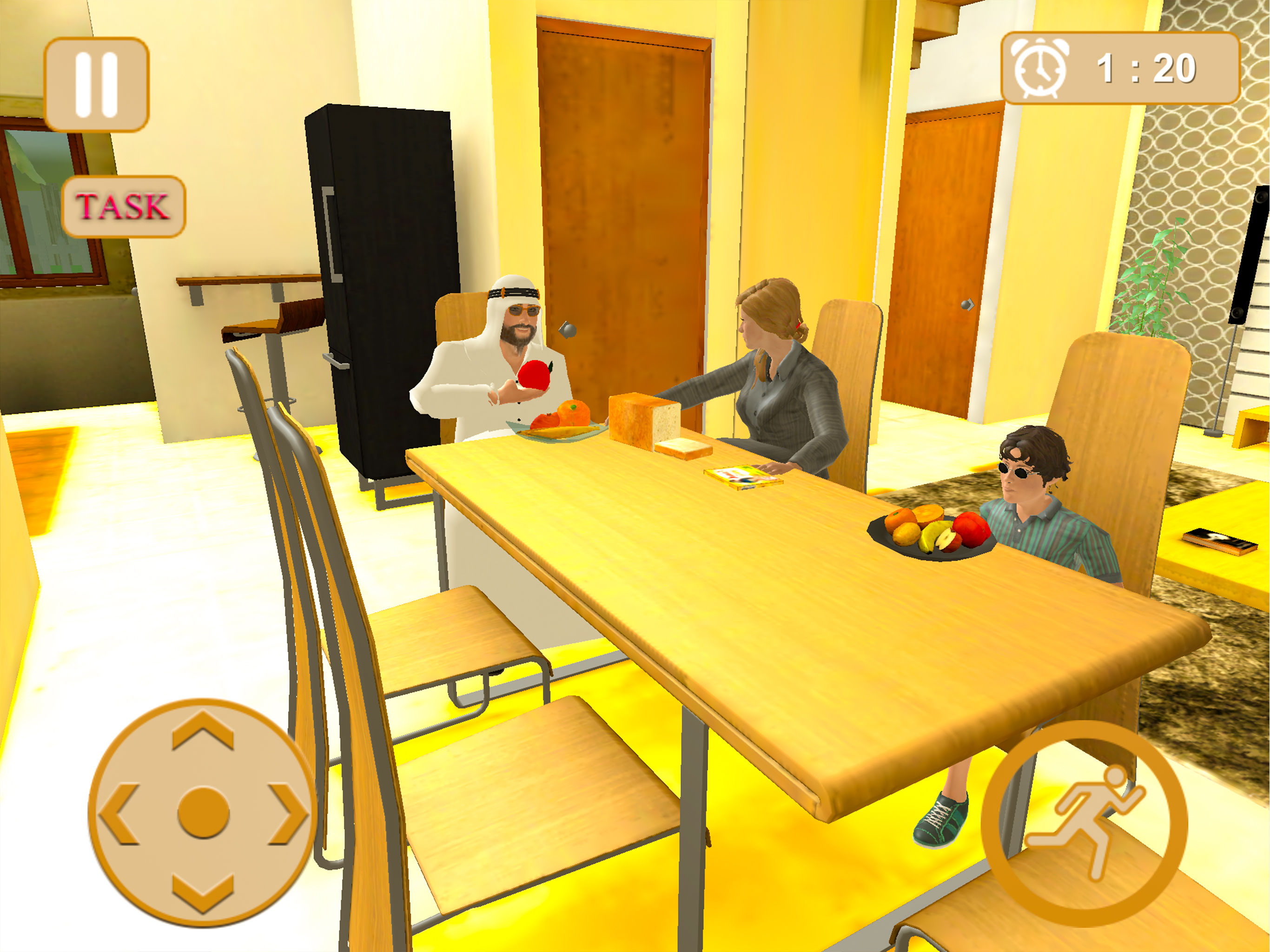 Virtual Happy Family Simulator