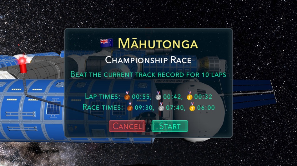 #1. Space Station Racer Lite (iOS) 由: Georg Schwab