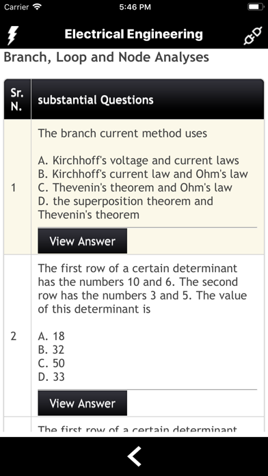 One Electrical Engineering Screenshot