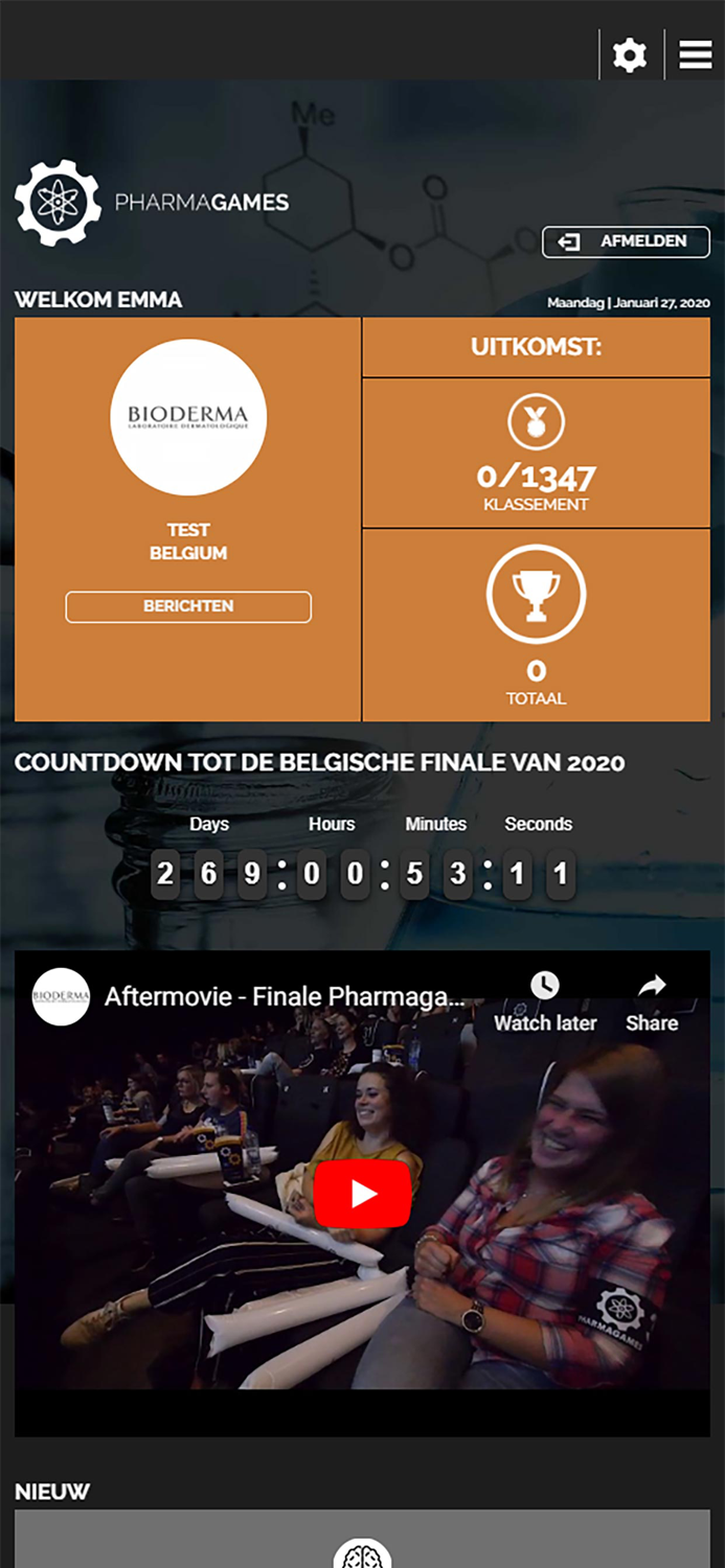 PharmaGames Belgique