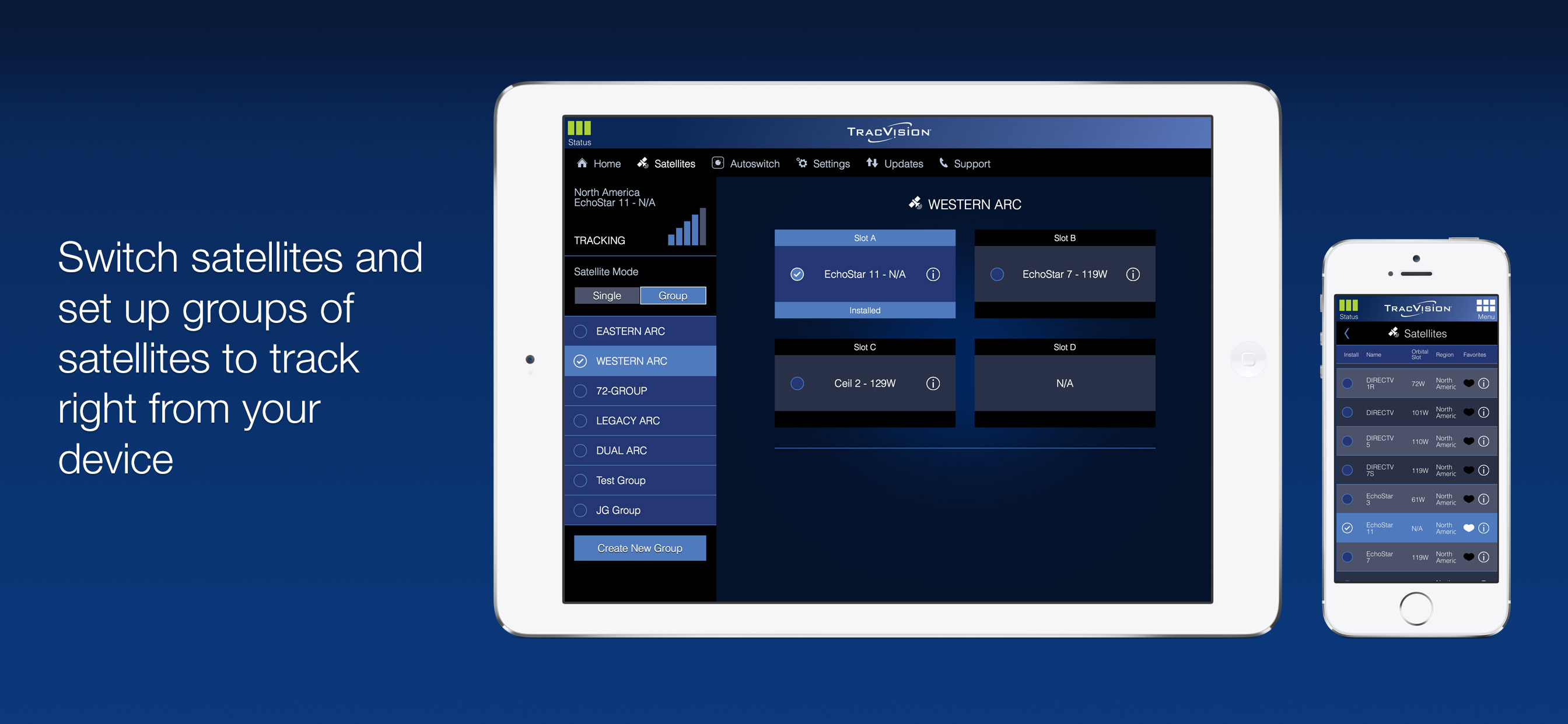 KVH TracVision® screenshot 3