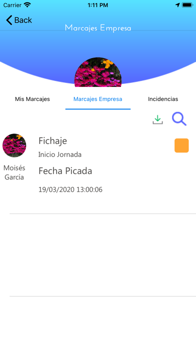 Screenshot #3 pour Control Horario