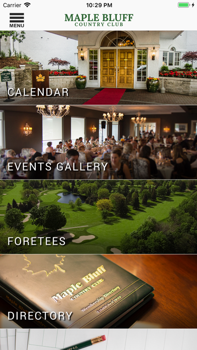 Maple Bluff Country Club iPhone screenshot 3 - Lifestyle app