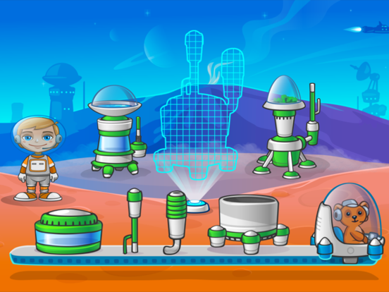 Jack in Space. Preschool learn iPad screenshot 9 - Education app
