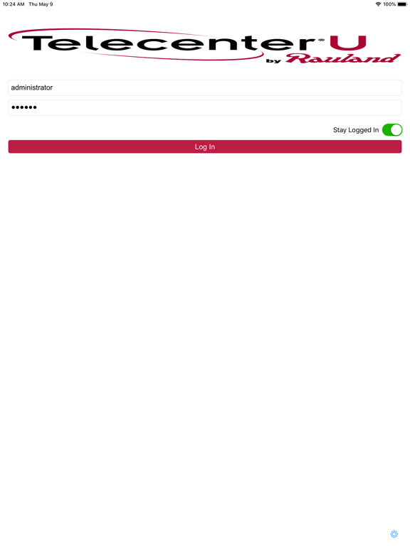 Telecenter U Emergency iPad screenshot 3 - Utilities app