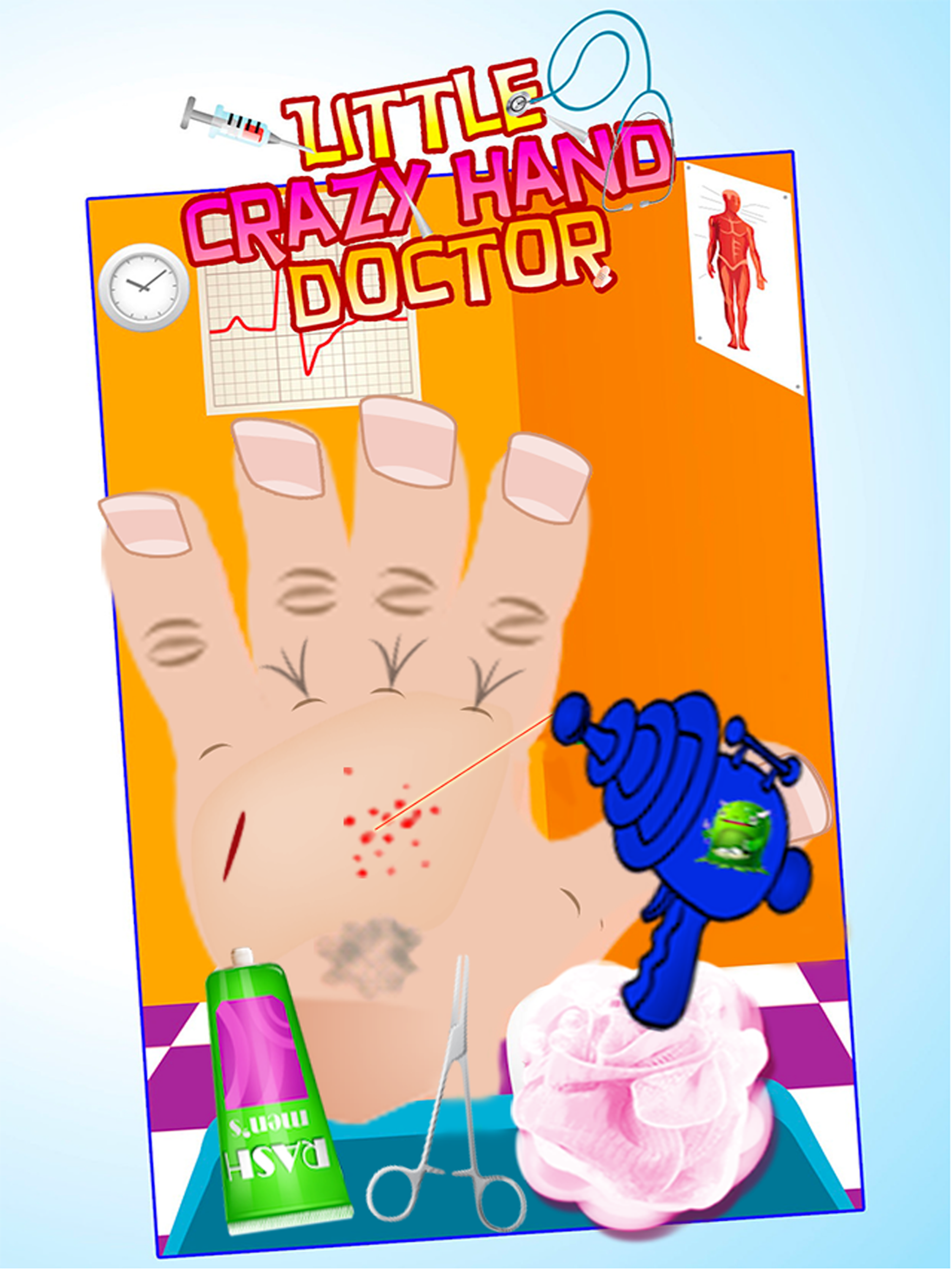Little Crazy Hand Doctor Games