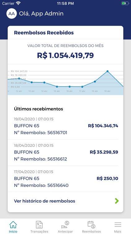 Ticket Log Sou Parceiro Abast