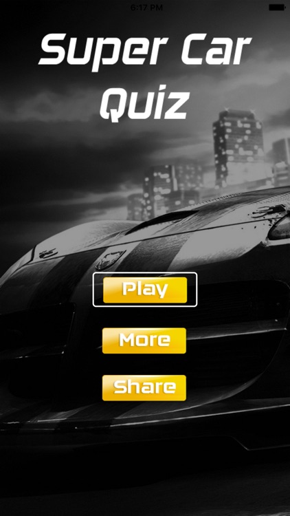 Super Car Quiz