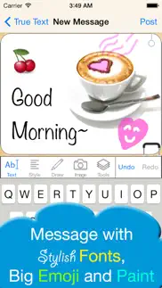 truetext pro-animated messages iphone screenshot 2