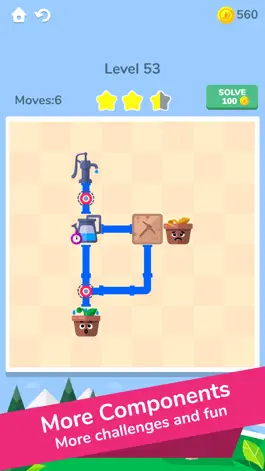 Game screenshot Plantaria: Pipe Puzzle hack