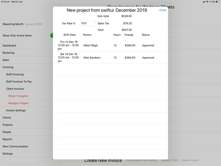Roster Dashboard screenshot-7