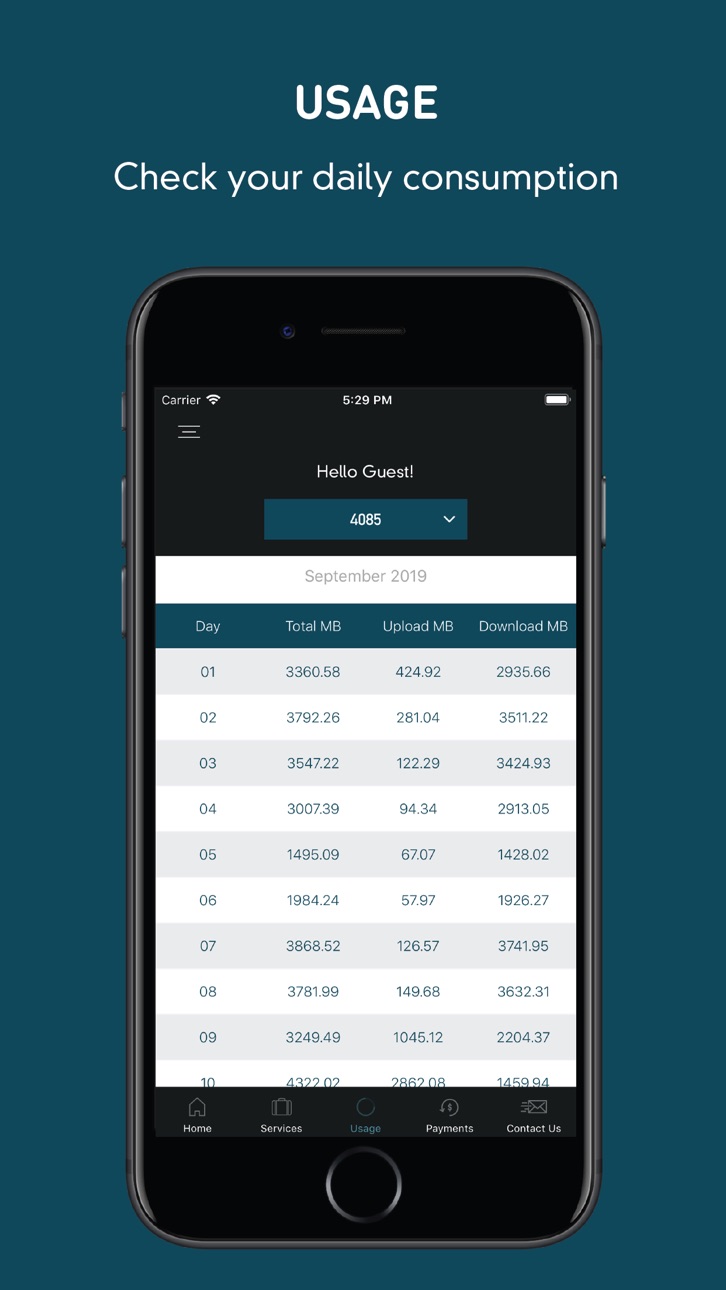 iPhone screenshot