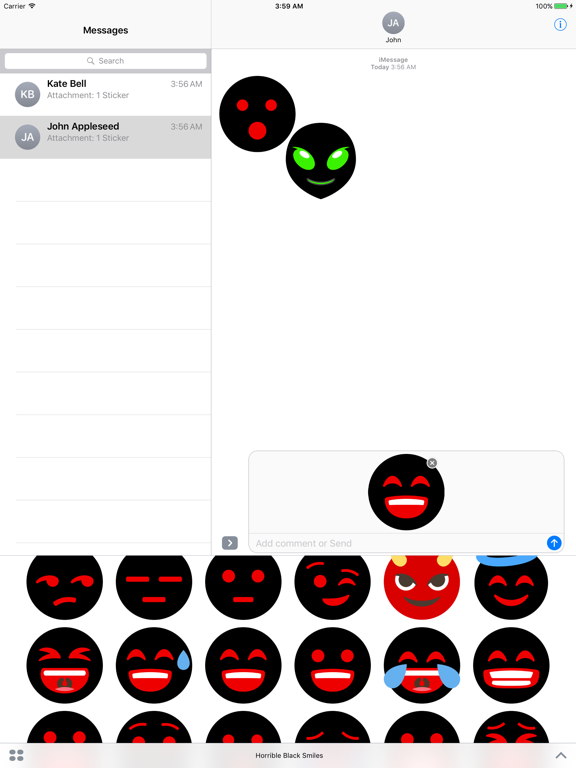 Screenshot #4 pour Horrible Black Smiles