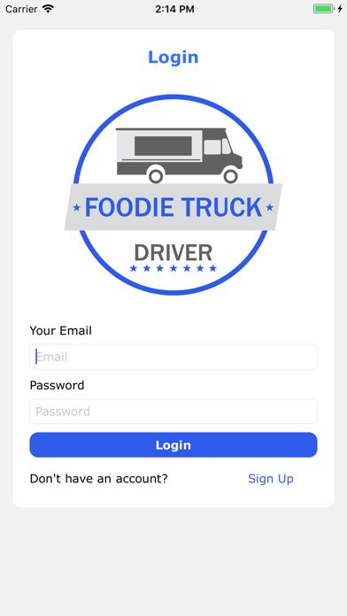 Screenshot #2 pour Foodie Truck - Driver