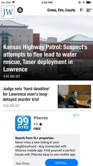 Lawrence Journal-World screenshot 2
