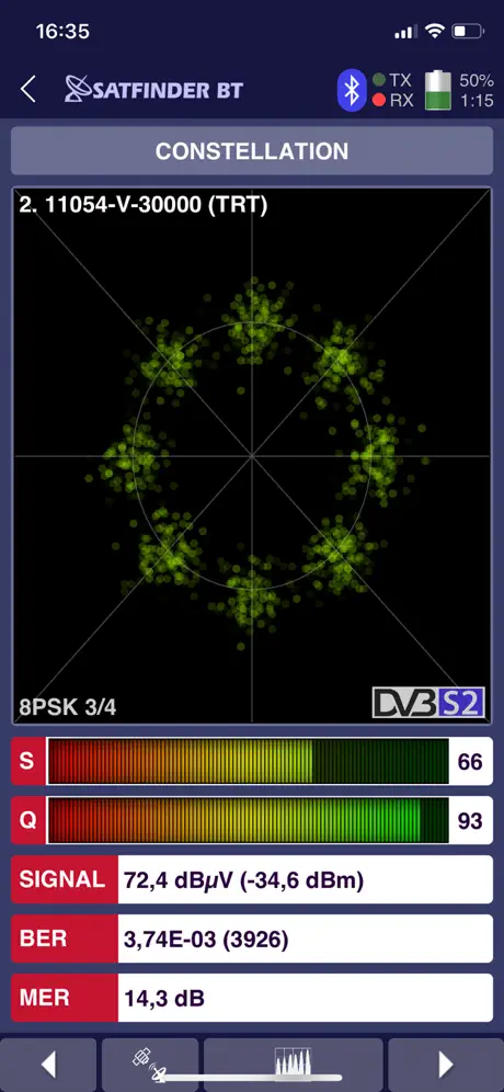 SATFINDER BT DVB-S2