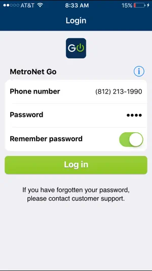 MetroNet Go screenshot 2