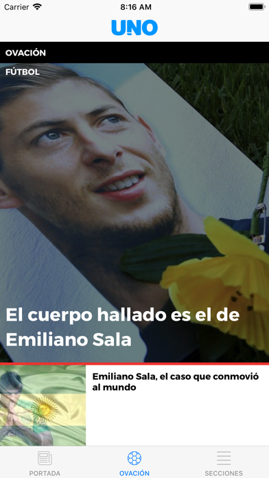 Diario UNO Screenshot