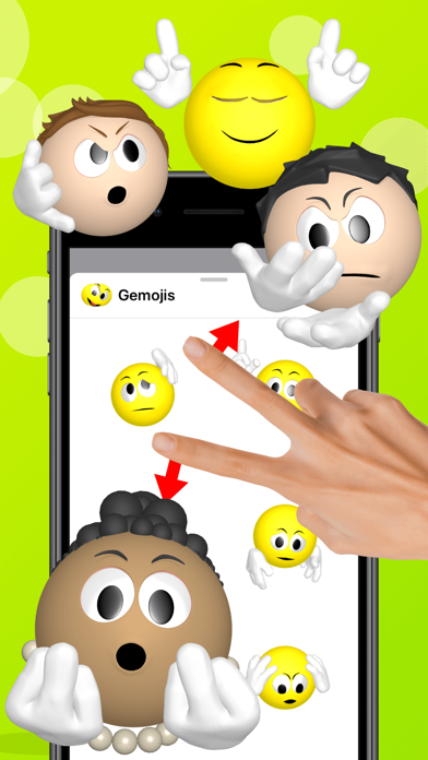 笑脸与手势: Gemojis screenshot