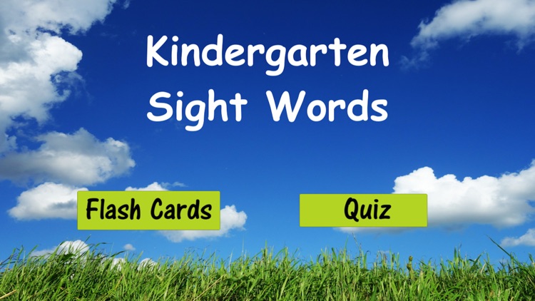 Kindergarten Sight Words screenshot-0
