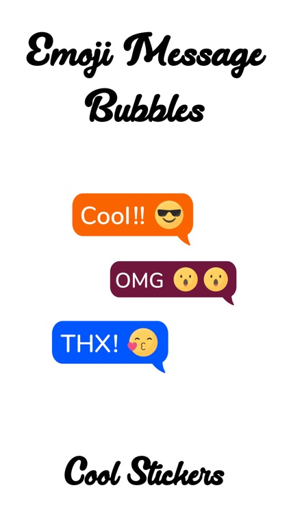 Emoji Message Bubbles