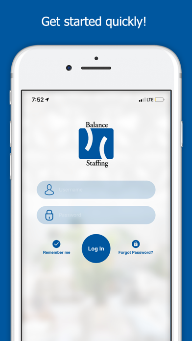 Screenshot #1 pour Balance Staffing Now