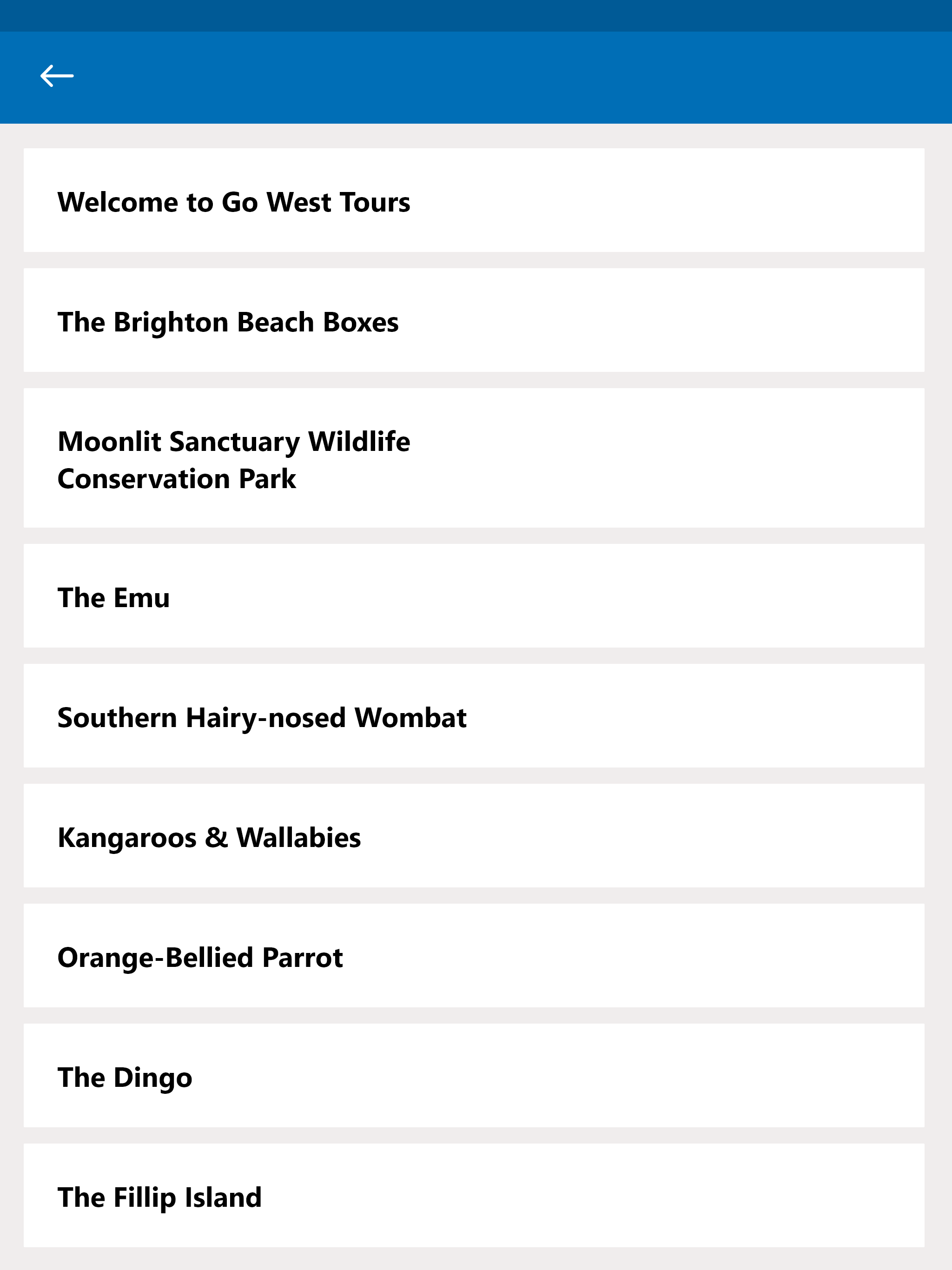 Go West Tours screenshot 6