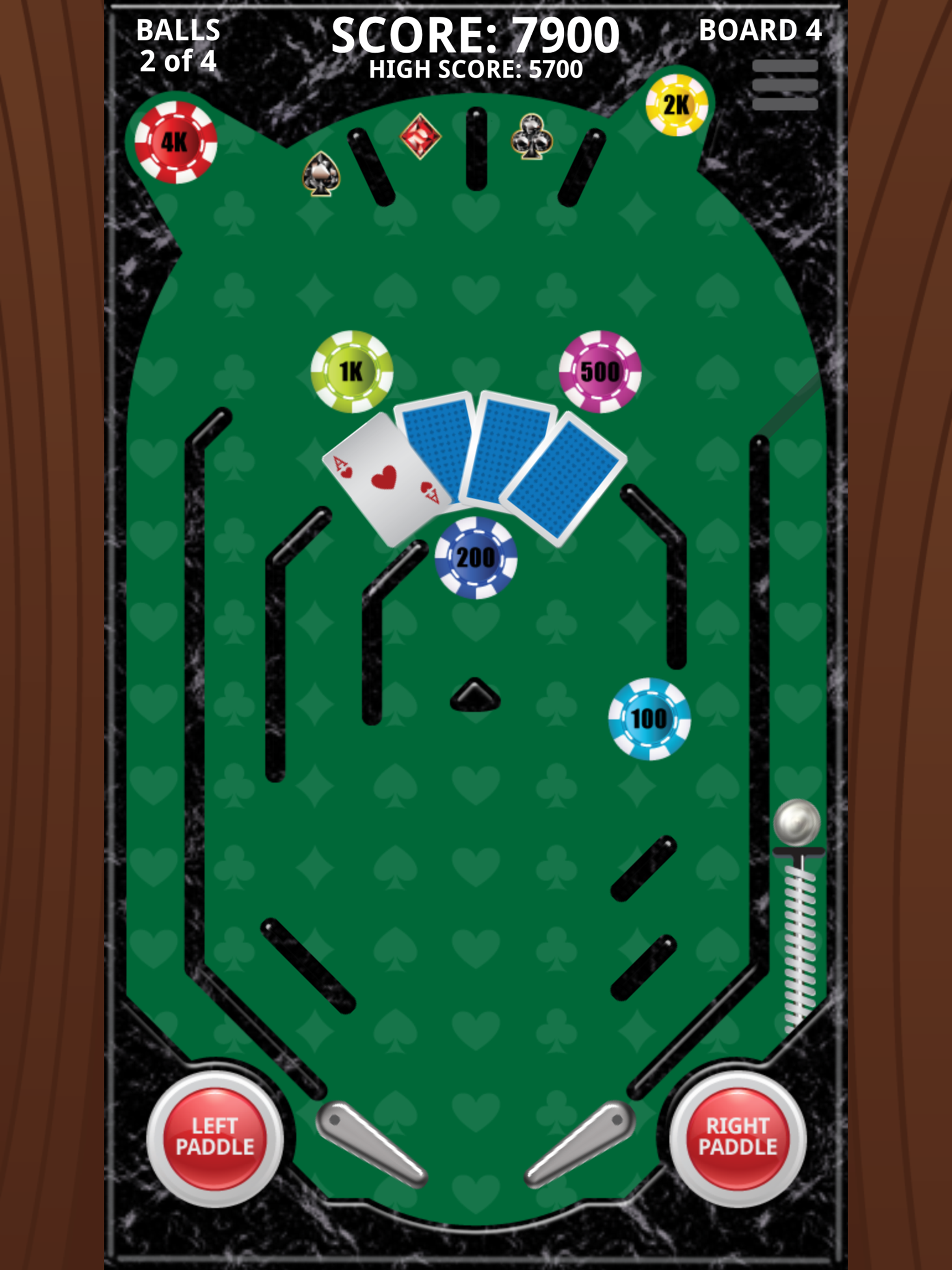 Mini Pinball 4 Of A Kind Game screenshot 8